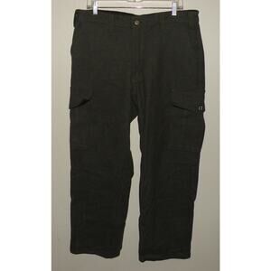 Big Bill Men’s Thick Wool Cargo Hunting Pants 36 x 31 Green Made Canada